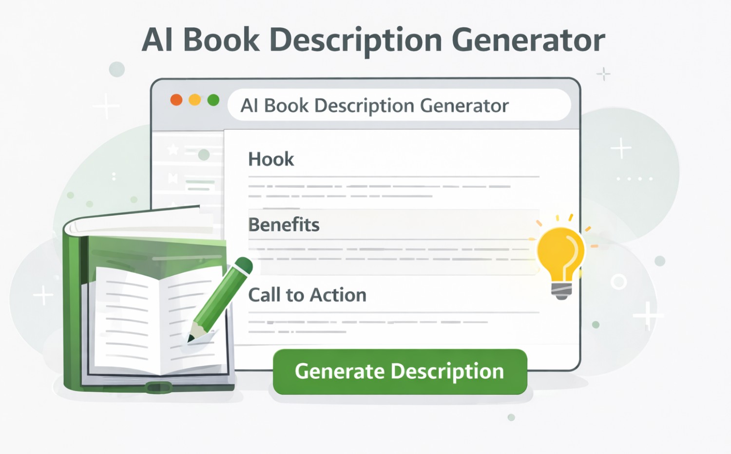 AI Book Description Generator for Amazon KDP