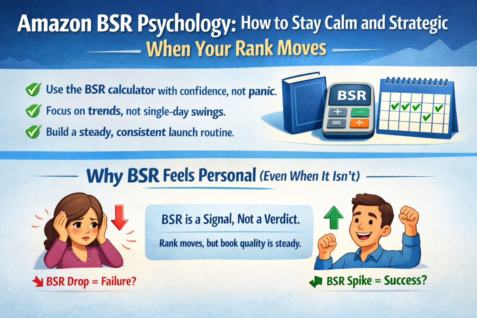 Amazon BSR psychology: staying calm, focused, and strategic when rank moves