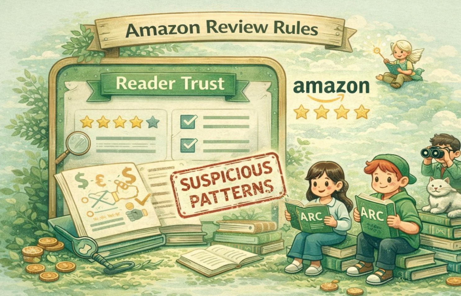 Amazon review rules and authentic reader feedback overview