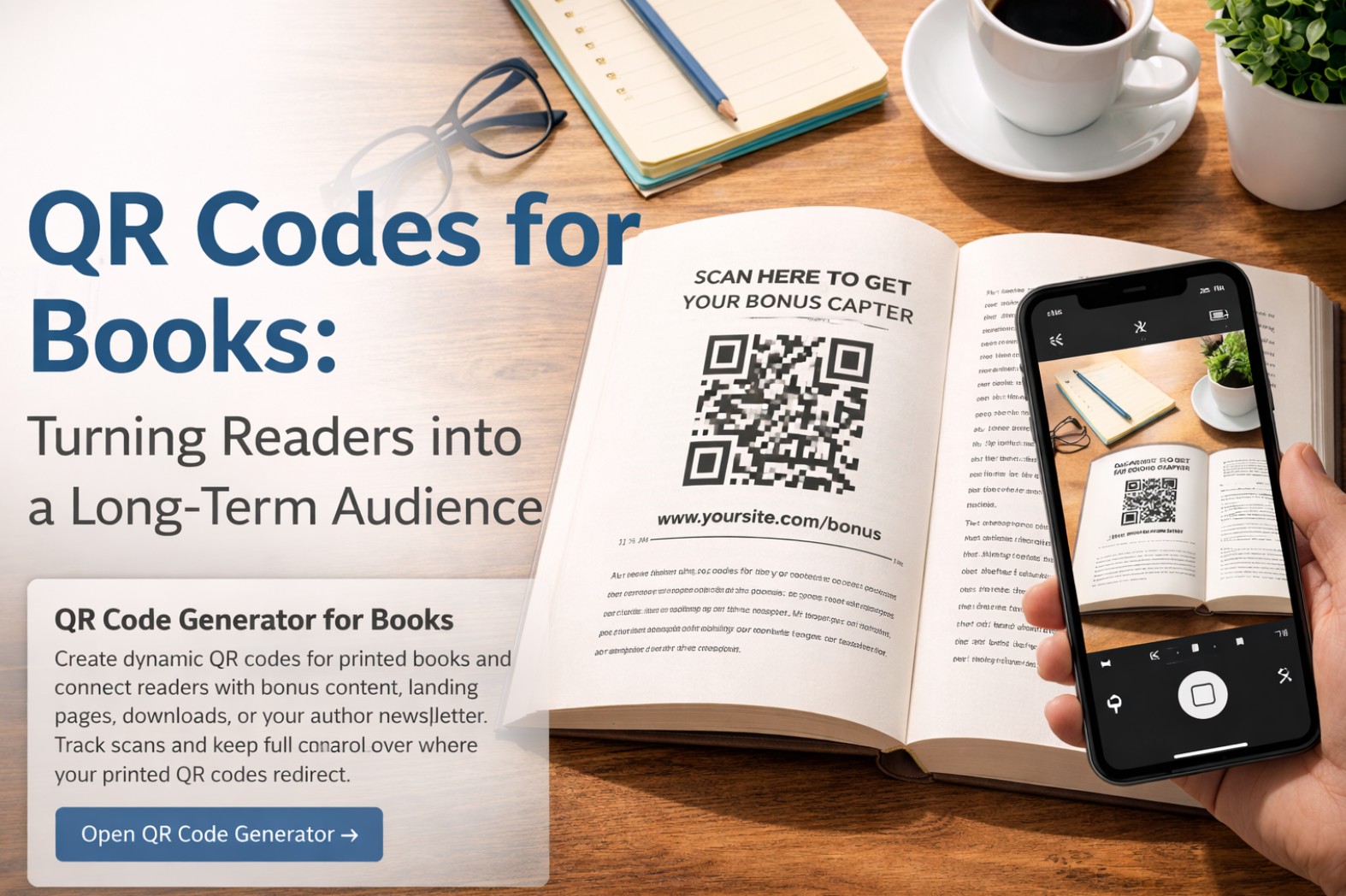 QR Code Generator for Books
